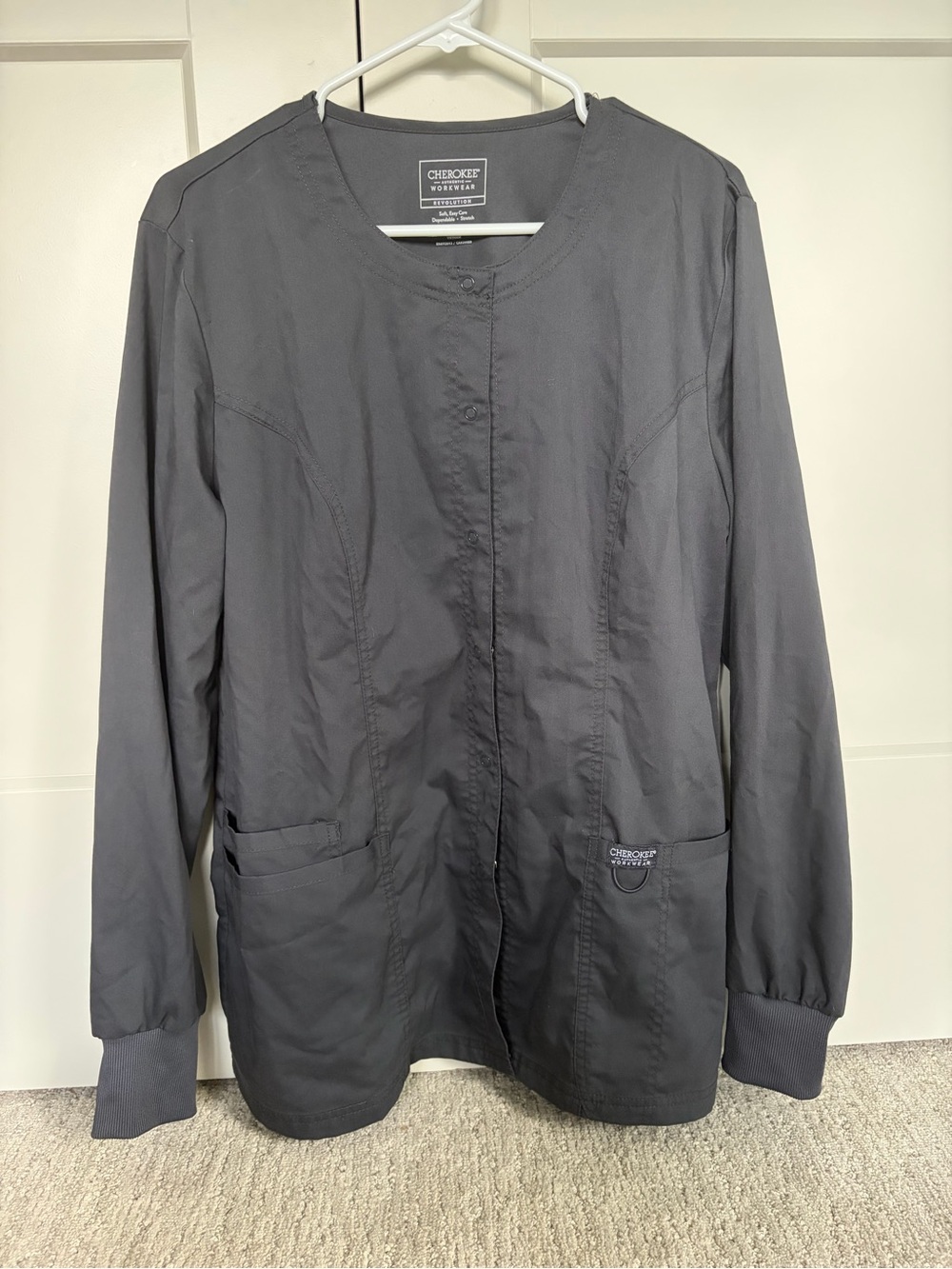 Women’s  Gray Scrub Jacket